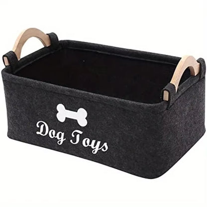 „PawBox“ – Filz-Aufbewahrungsbox für Haustiere
