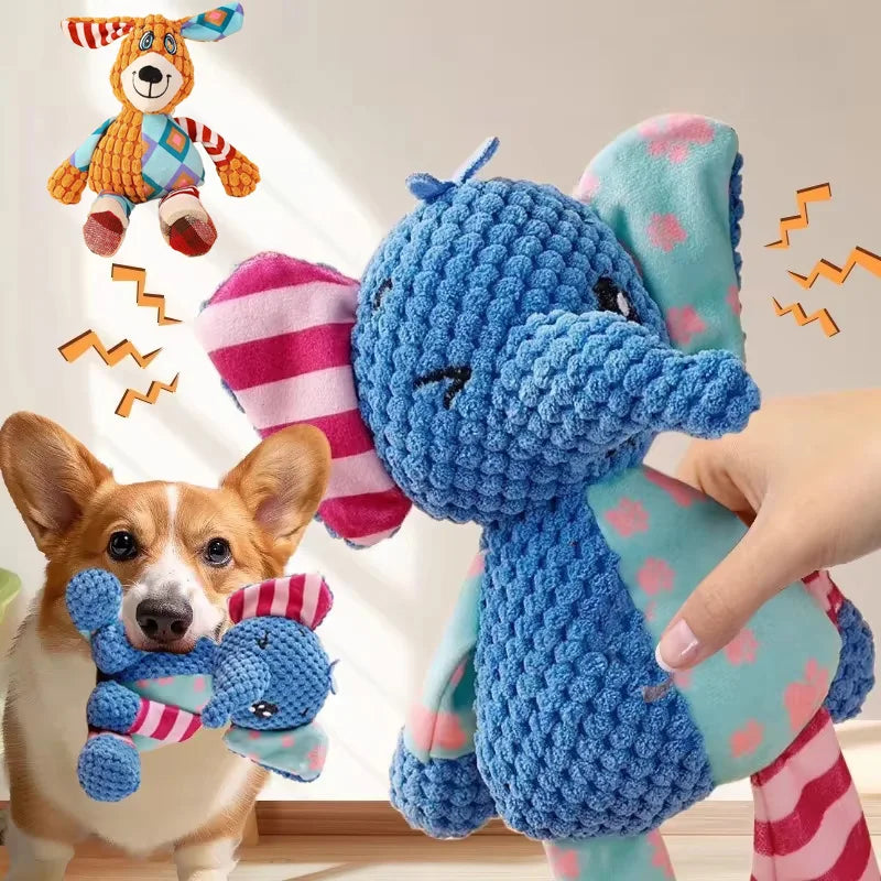„PawPlush“ – Weiches Kauspielzeug mit Quietscher