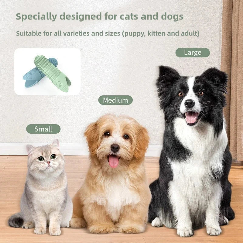 PawBrush - Fingerzahnbürste für Hunde & Katzen