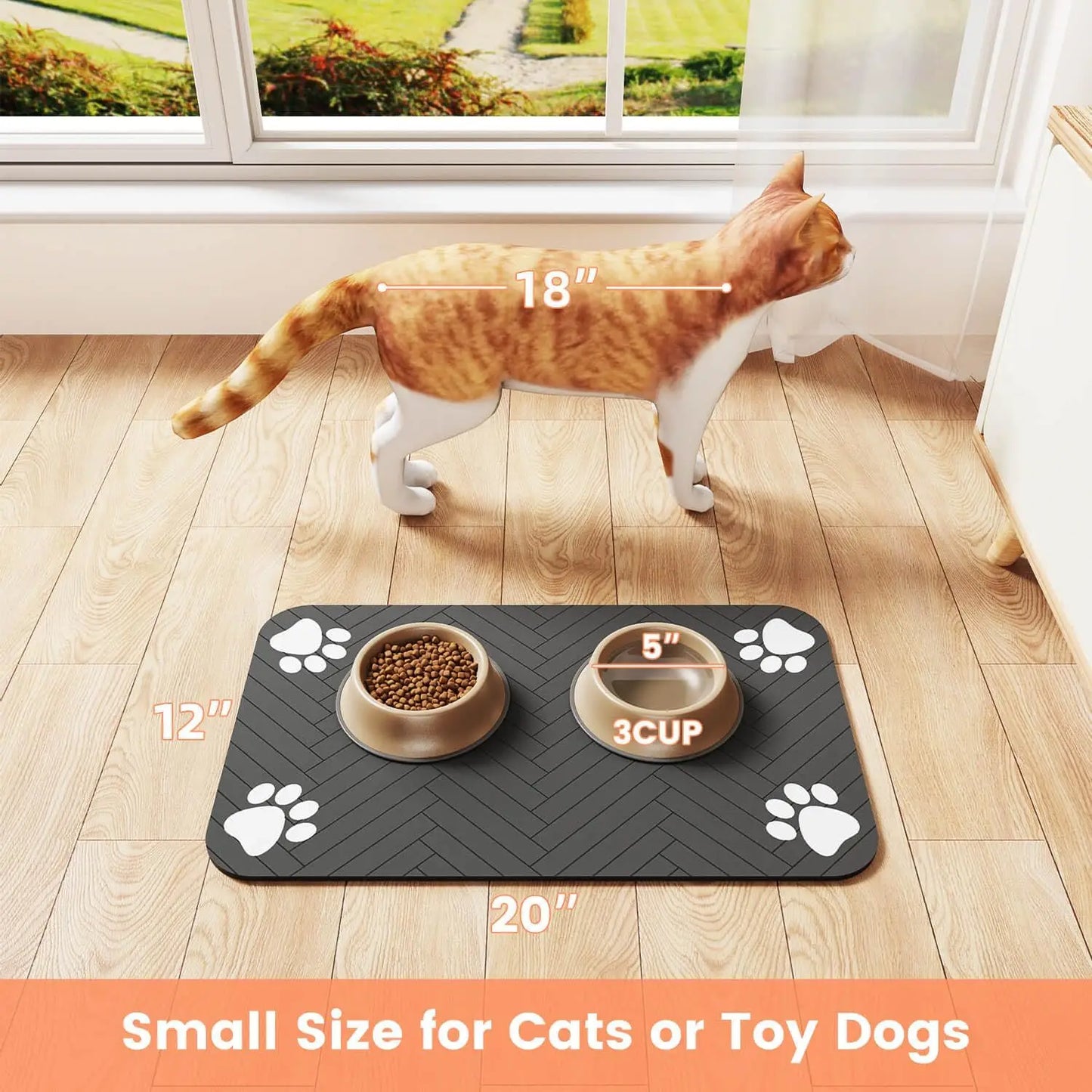 „BowlGuard“ – Napfunterlage für Hunde & Katzen